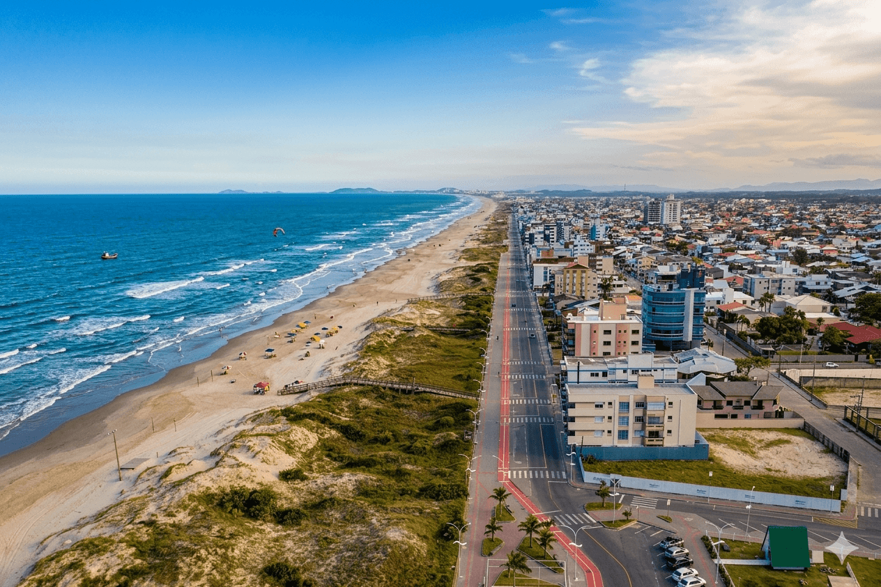 Praia de Balneário Rincão
