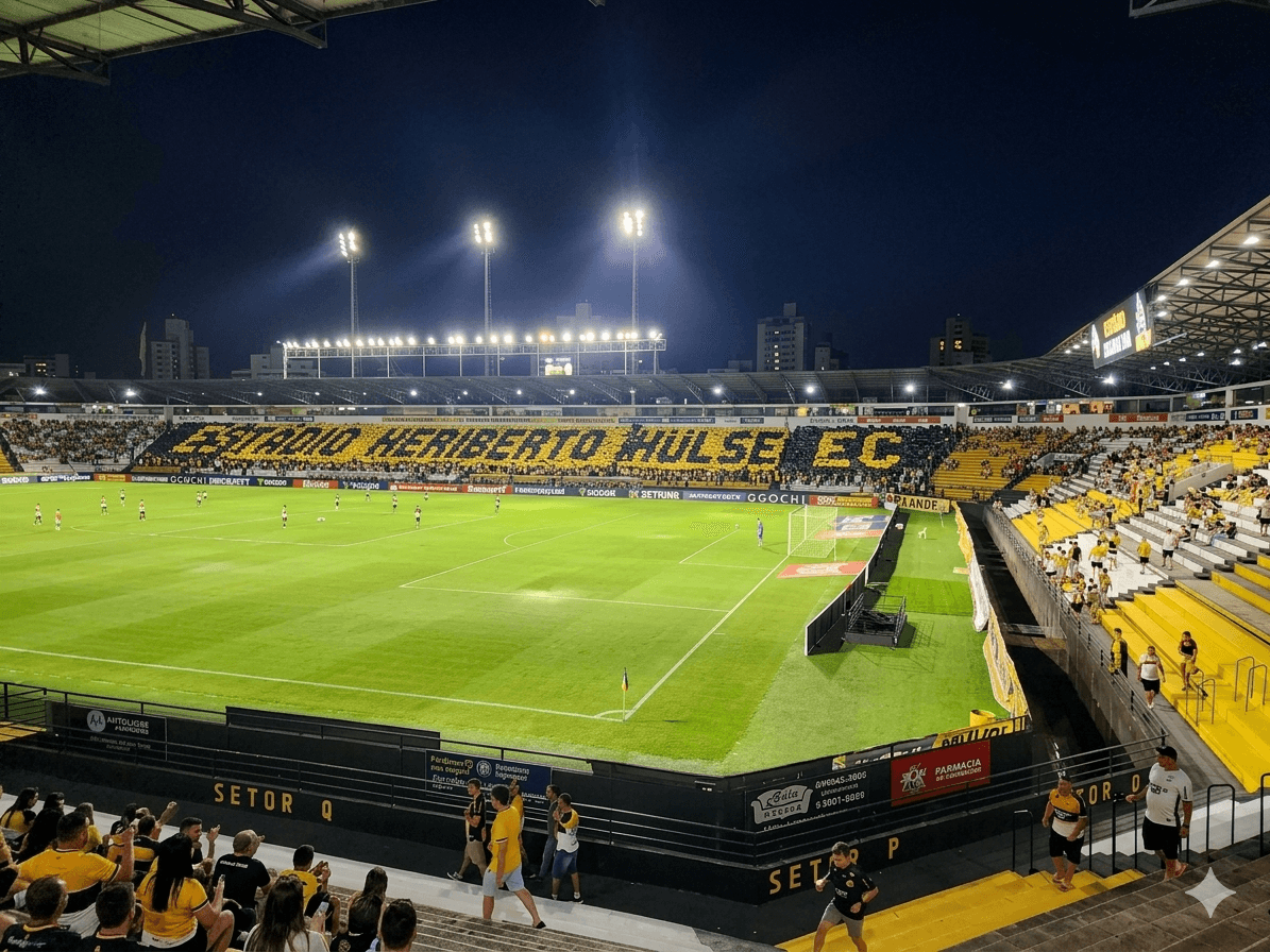 Estádio Heriberto Hülse em Criciúma